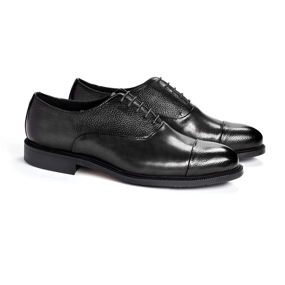 Young Men Formal Wear - 2025 ชายอิตาเลี่ยนสไตล์ Handmade หนังวัวแท้ Oxford รองเท้าคุณภาพสูงชุดสูทรองเท้าสําหรับงานแต่งงาน