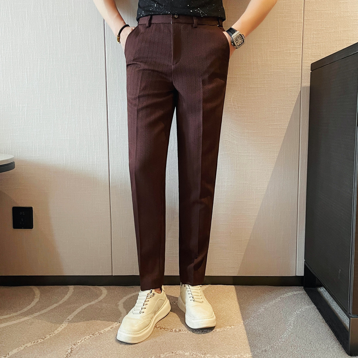 2025 ฤดูใบไม้ผลิฤดูร้อนใหม่ผู้ - Young Men Formal Wear บทวิจารณ์และราคา
