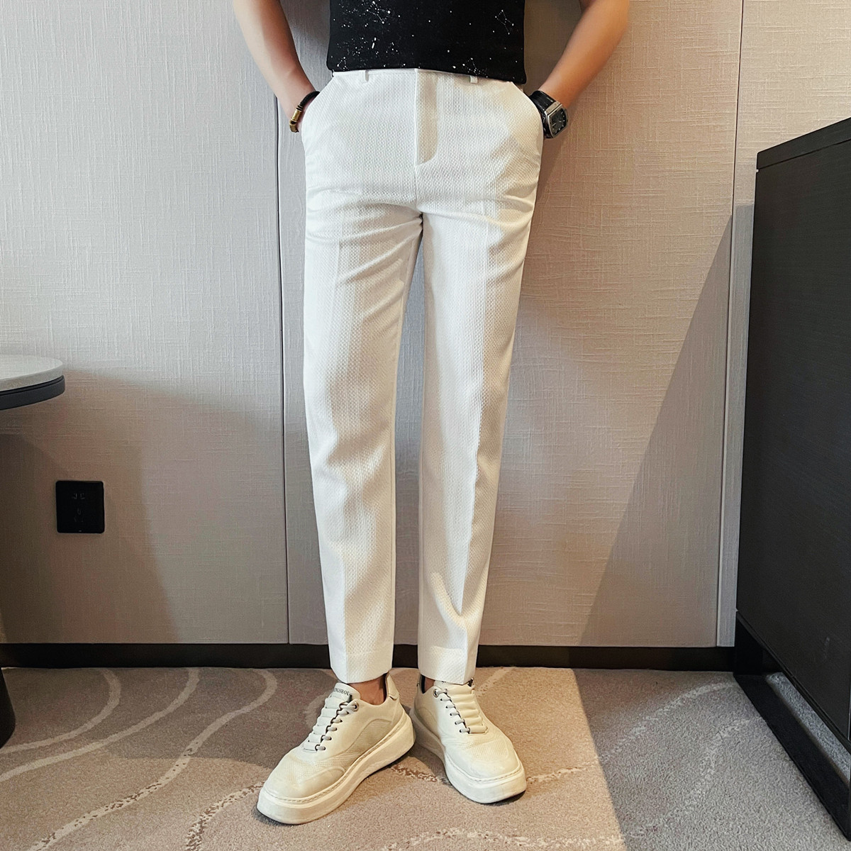 2025 ฤดูใบไม้ผลิฤดูร้อนใหม่ผู้ - Young Men Formal Wear บทวิจารณ์และราคา