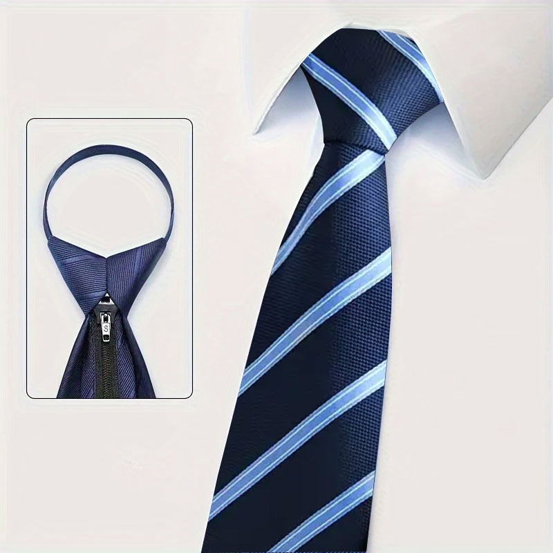 เนคไทผู้ชายแบบซิป 6 ชิ้น กว้าง - Men Formal Wear Red บทวิจารณ์และราคา