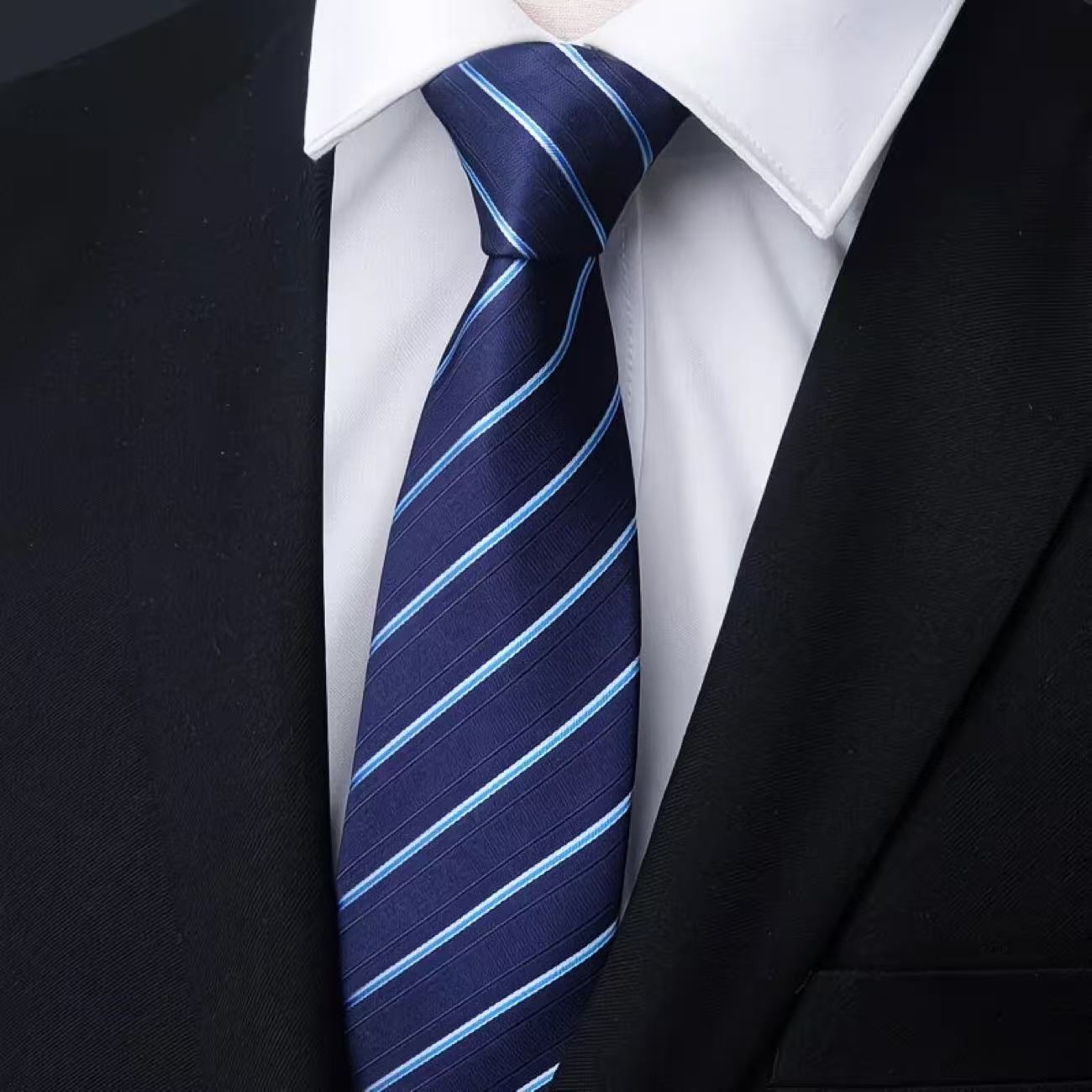 เนคไทผู้ชายแบบซิป 6 ชิ้น กว้าง - Men Formal Wear Red บทวิจารณ์และราคา