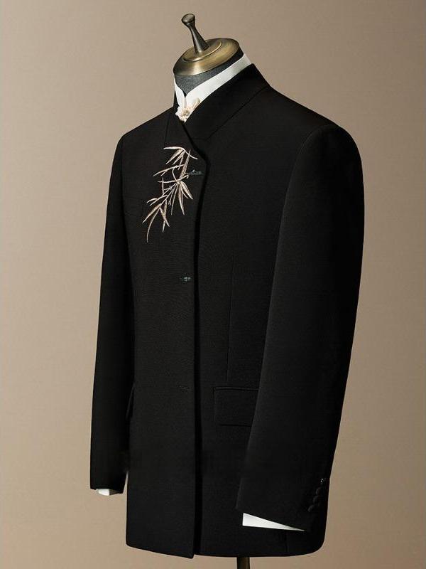 ชุดแต่งงานสไตล์จีนใหม่สำหรับผู - Men Formal Wear Online บทวิจารณ์และราคา